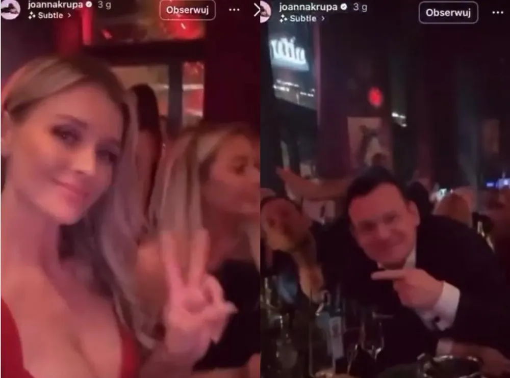 Joanna Krupa i Dominik Tarczyński na gorącej imprezie. Film szybko został usunięty!