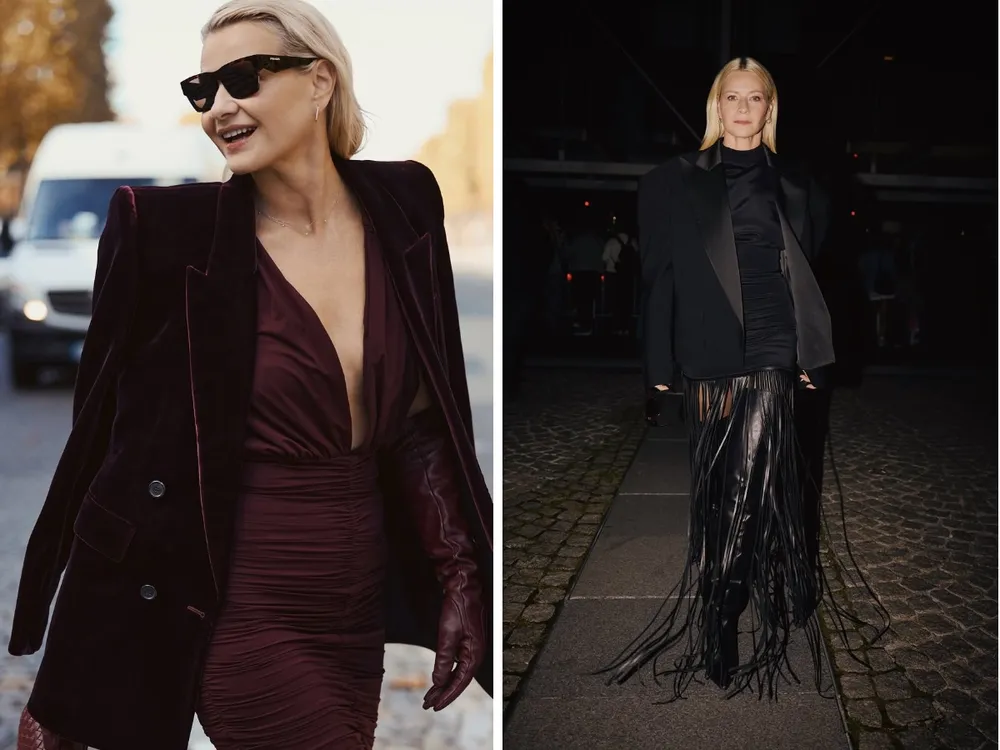 Małgorzata Kożuchowska na Paris Fashion Week. Jej stylizacje zachwycają! ZDJĘCIA