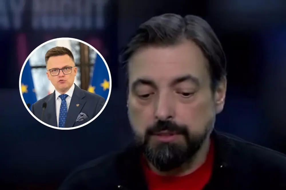 Sekielski gruchnął na DZIENNIARSKIE DNO. On naprawdę tak nazwał Hołownię w programie na żywo