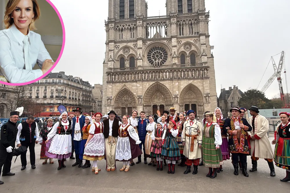 BlaskOnline w Paryżu. Towarzyszyliśmy Pierwszej Damie w uroczystości w katedrze Notre-Dame [ZDJĘCIA]