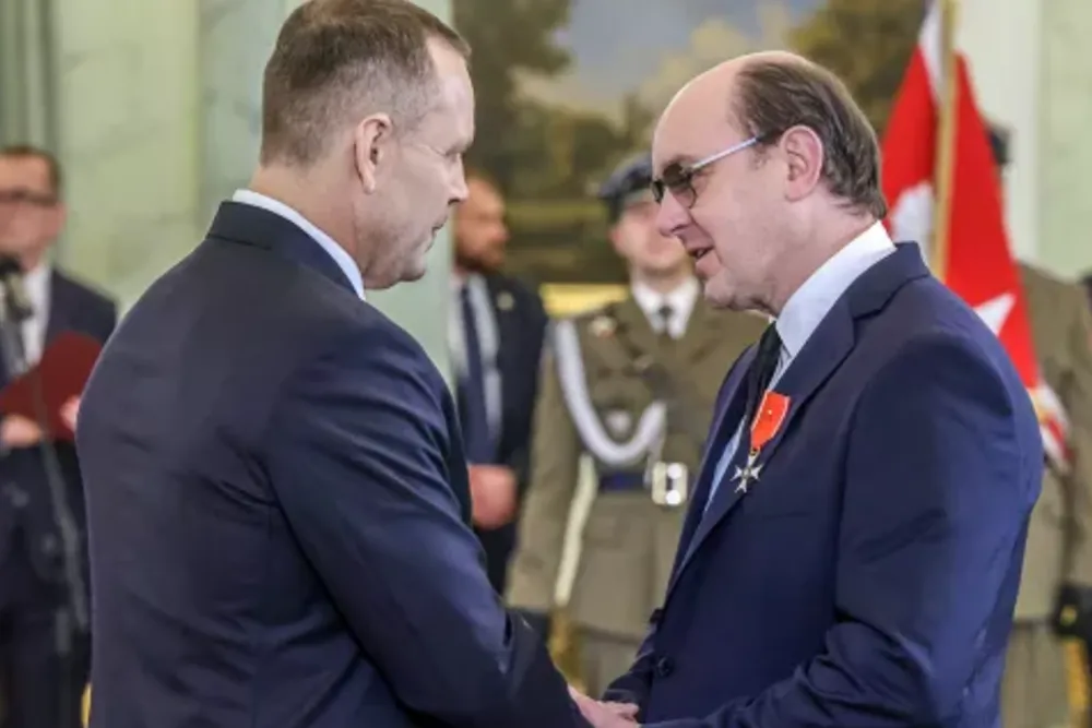 Adam Woronowicz z medalem od prezydenta – mocne słowa uznania! [ZDJĘCIA]