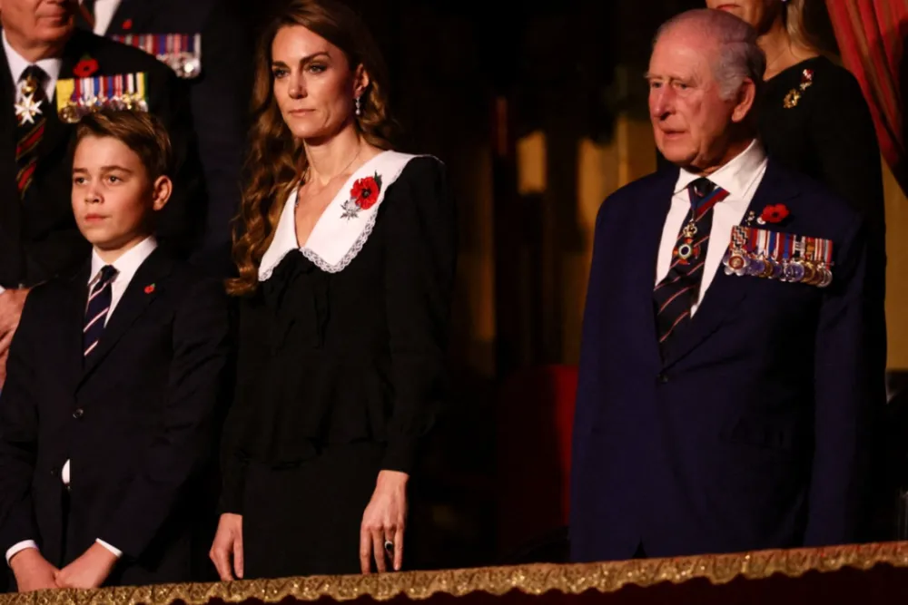 Książę George idzie w ślady ojca: wyjątkowe wyjście z Kate Middleton