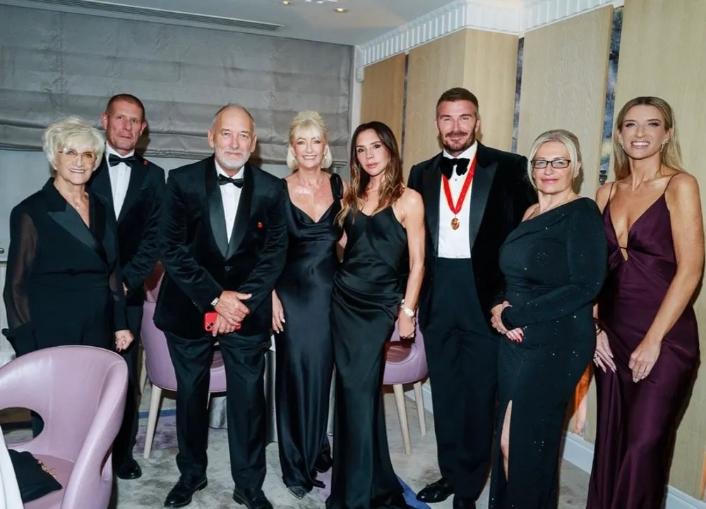 Tak David Beckham świętował tytuł szlachecki. Kogo zabrakło? Są zdjęcia