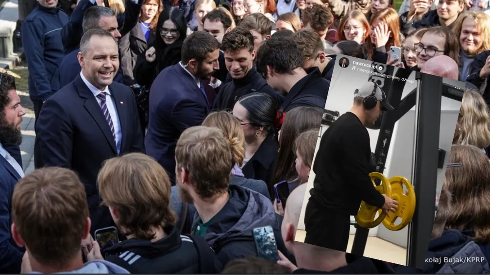 Karol Nawrocki zdardza, kto jest lepszy na siłowni. Prezydent czy HE-MENI z SOP?