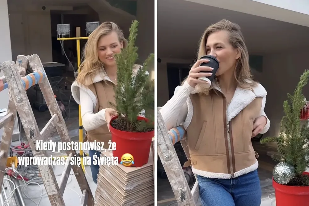 Kaczorowska zamyka rok z hukiem, ale... Jej NOWY dom jest placem budowy! [WIDEO]