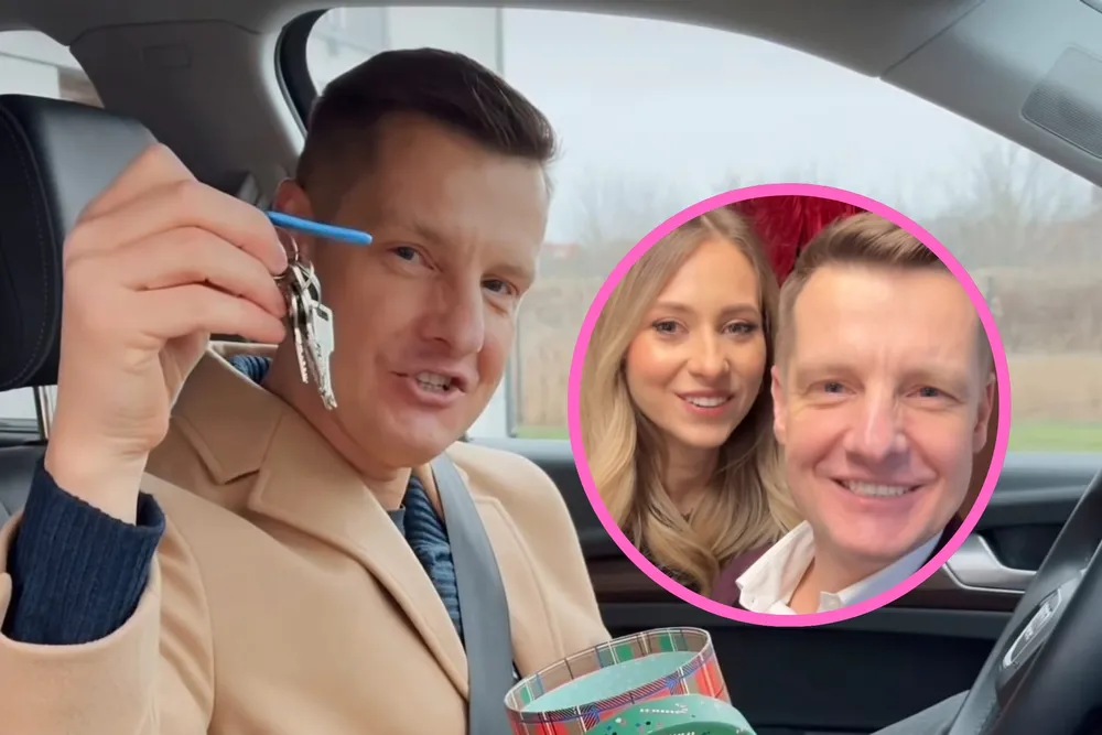 Mroczek sprawił żonie wyjątkowy prezent. Czekała na niego ponad rok. Niewielu na to stać