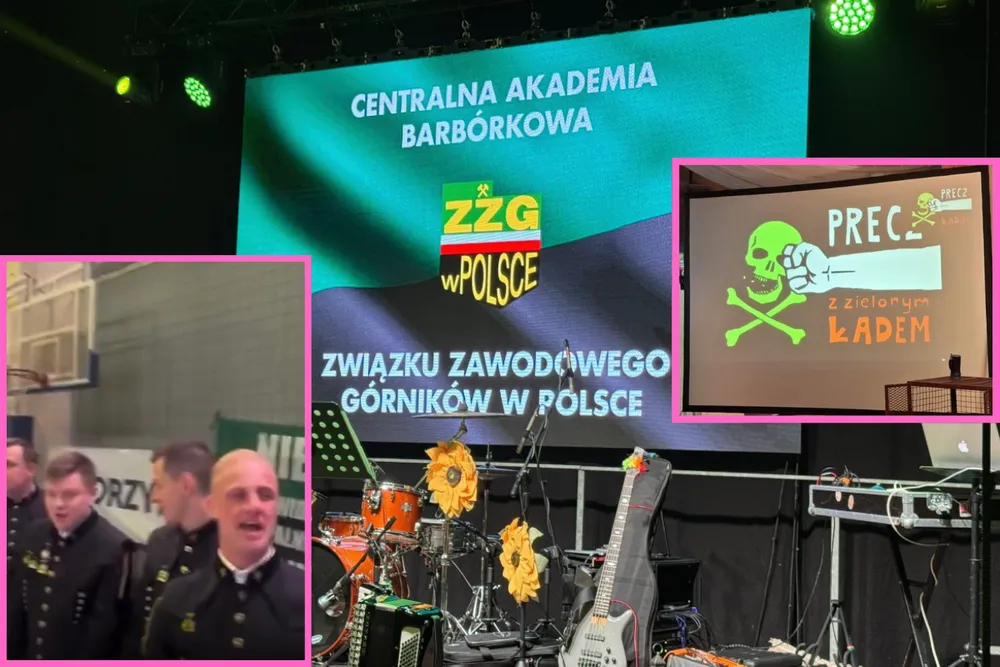 Górnicy mają nową przyśpiewkę. Na Barbórkach śpiewająco wyrazili się o Zielonym Ładzie! [VIDEO]