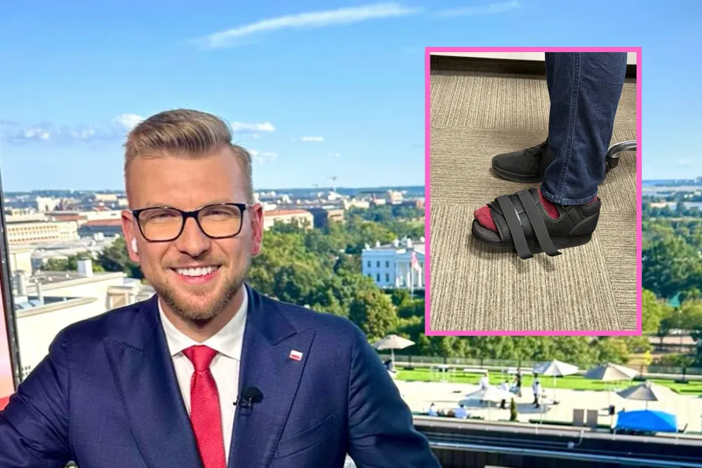 Adrian Borecki w bucie ortopedycznym przed Sylwestrem w Chełmie! Tylko nam zdradza co się wydarzyło