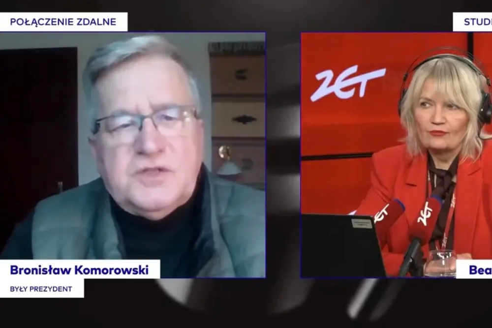 Komorowski znów błysnął w Radiu Zet. Tłumaczył, dlaczego Tusk oszukał Polaków