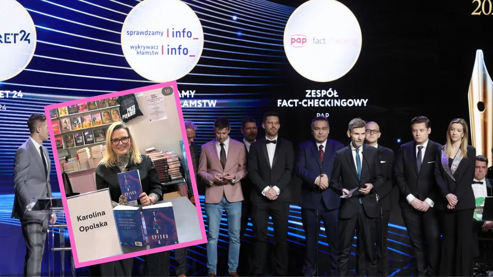 Grand Press za prawdę. Nagroda dla programu TVP, który promował książkę z fałszywymi przypisami