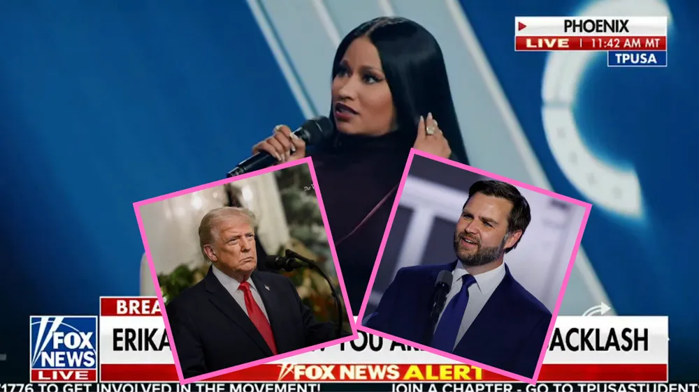 Znana raperka mówi o prezydencie Trumpie: wzór do naśladowania. A co sądzi o J.D. Vance’ie?