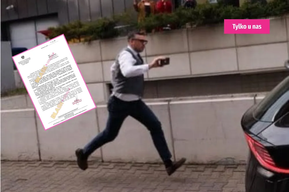 TYLKO U NAS. Policja ściga gwiazdę TV Republika. Chce od sądu ukarania Michała Rachonia