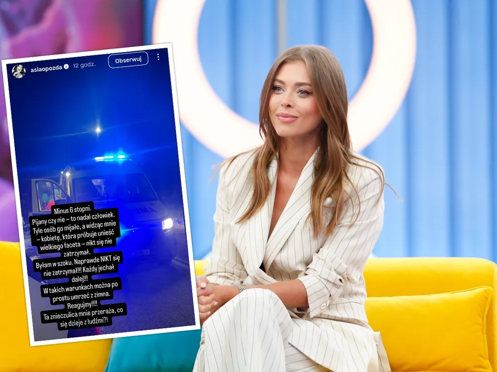 Joanna Opozda uratowała nieprzytomnego mężczyznę. "Krzyczałam o pomoc. Nikt się nie zatrzymał"