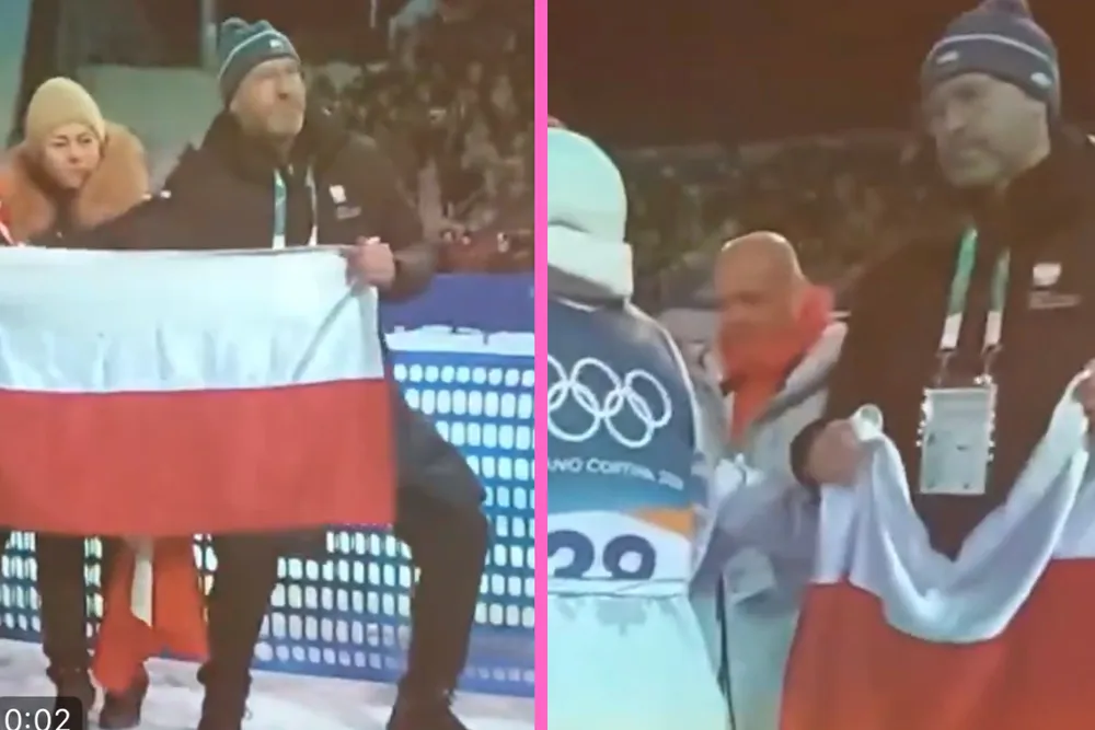 Komedia! Zobaczcie, jak minister sportu walczył o jedno zdjęcie [VIDEO]