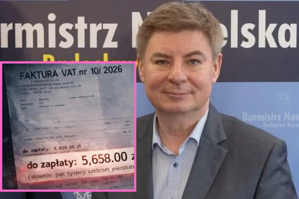 Jan Grabiec wrzucił spreparowaną fakturę i… sam się na niej wyłożył