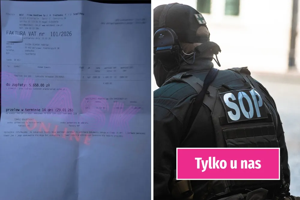 SOP wydała kasę na łańcuchy tuż przed wyjazdem premiera do Włoch. Czy używał ich Donald Tusk?