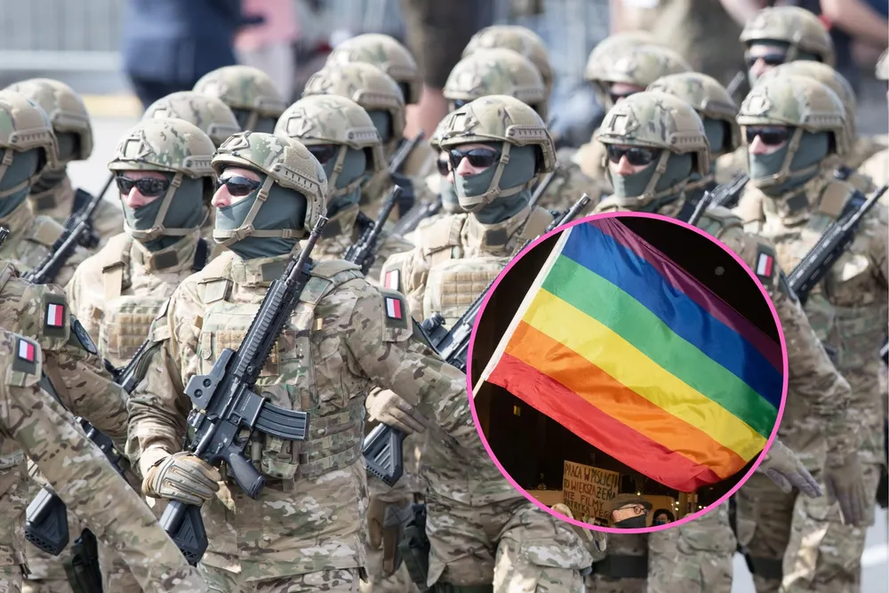 Pan Blask naświetla - Czy żołnierz może razić tęczową torebką?