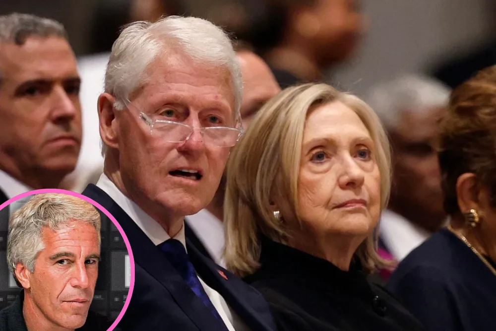 „Ty draniu!” — internet przypomina żart o ciąży Hillary Clinton. W tle rzekomy mail z „Epstein files”