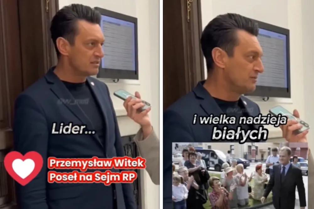 Witek (ten od „cóż szkodzi obiecać”) wraca z cytatem sezonu. Tusk jako... „wielka nadzieja BIAŁYCH”!