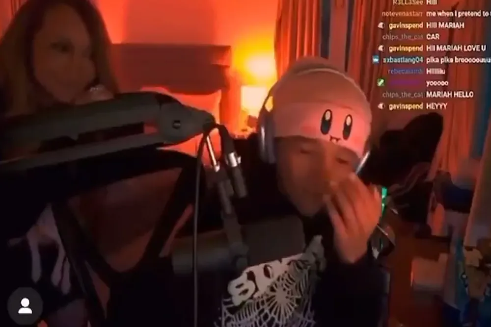 Mariah Carey pojawiła się w pokoju syna, nie był zachwycony. „Mamo, jestem na live!” [WIDEO]