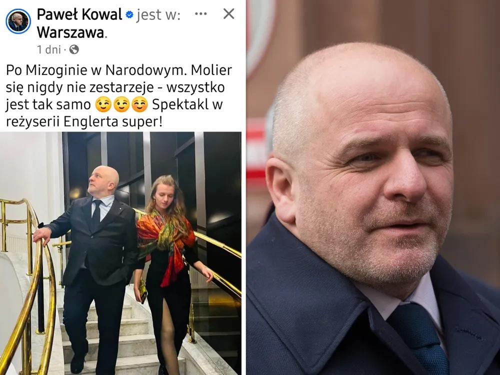 Mizogin czy Mizantrop? Paweł Kowal nie wie na jakiej był sztuce