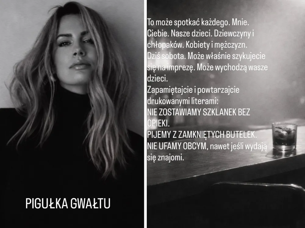 Agnieszce Hyży dorzucono pigułkę gwałtu. Gwiazda opowiedziała, co się wydarzyło