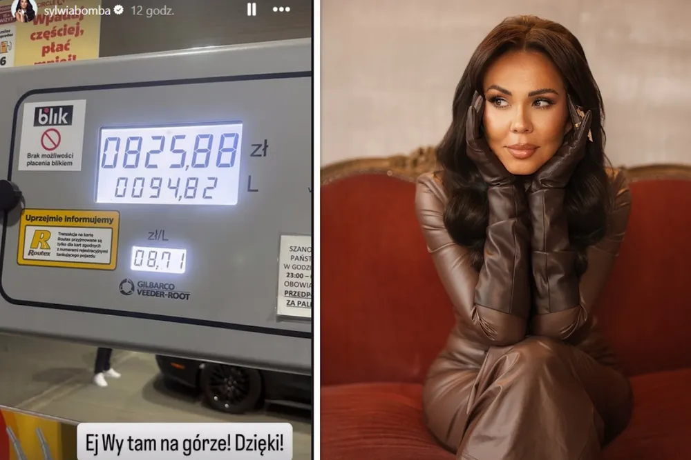825 zł za tankowanie! Sylwia Bomba nie wytrzymała: „Ej, wy tam na górze! DZIĘKI”
