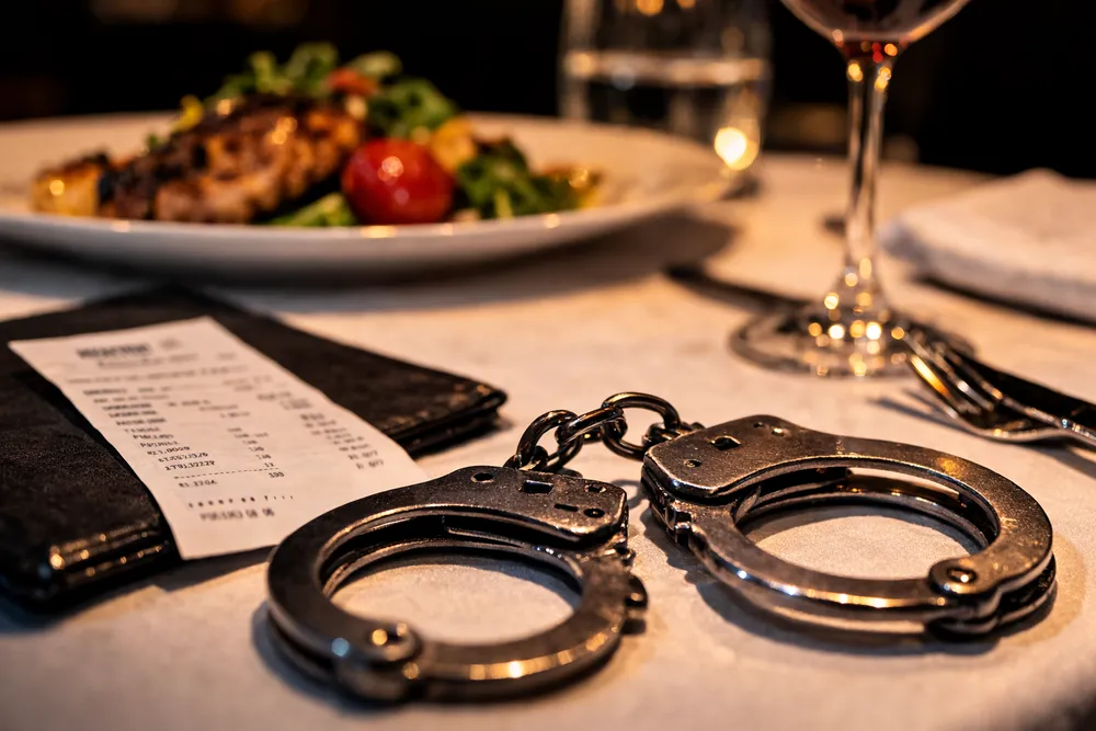 Jadł w luksusowych restauracjach i nie płacił. Warszawski „mistrz darmowego jedzenia” zatrzymany
