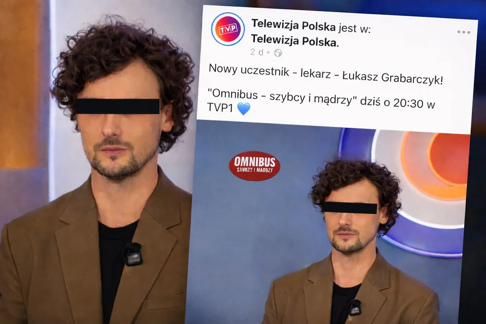 Lekarz z zarzutami robi karierę w TVP. Prokuratura: włamał się do telefonu żony