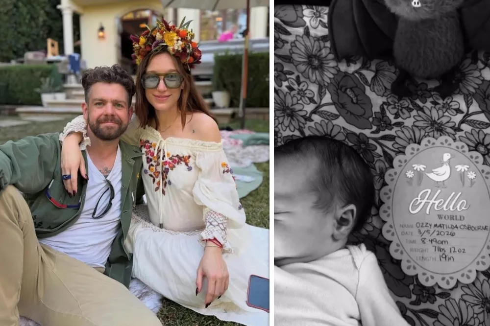 Jack Osbourne powitał na świecie córkę. Jej imię to hołd dla zmarłego dziadka