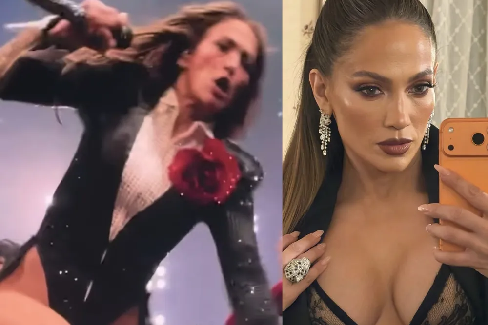 Chwila strachu na scenie. Jennifer Lopez nagle się zachwiała