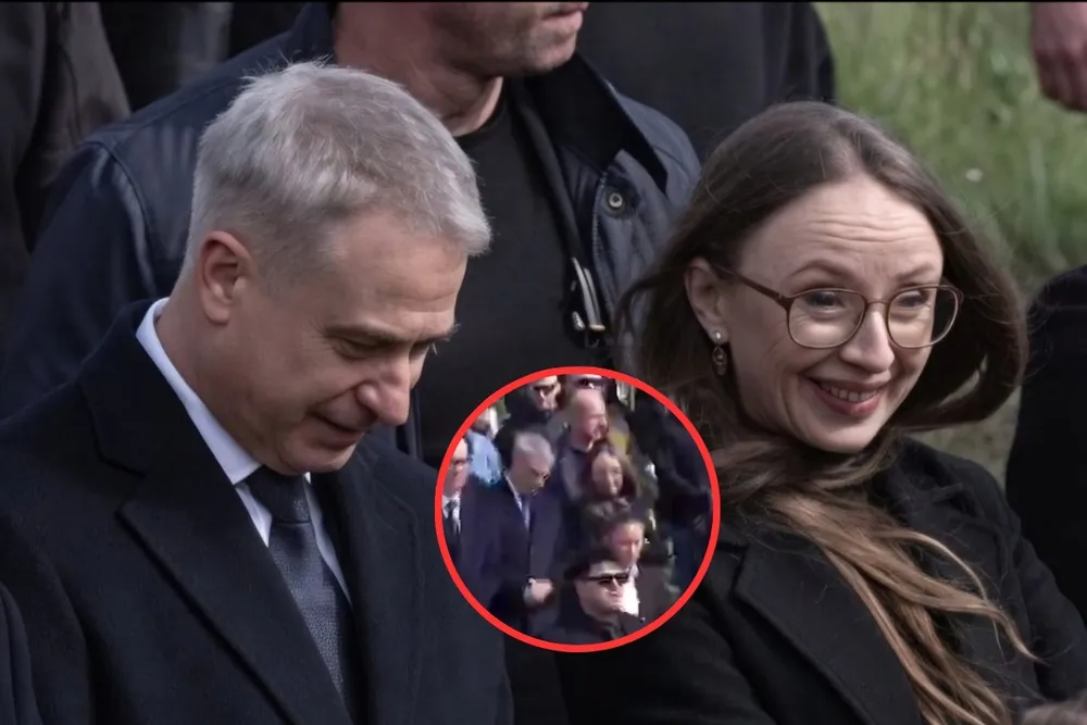 Skandaliczne zachowanie na pogrzebie posła Litewki. Jest dowód, że to zdjęcie nie jest przerobione