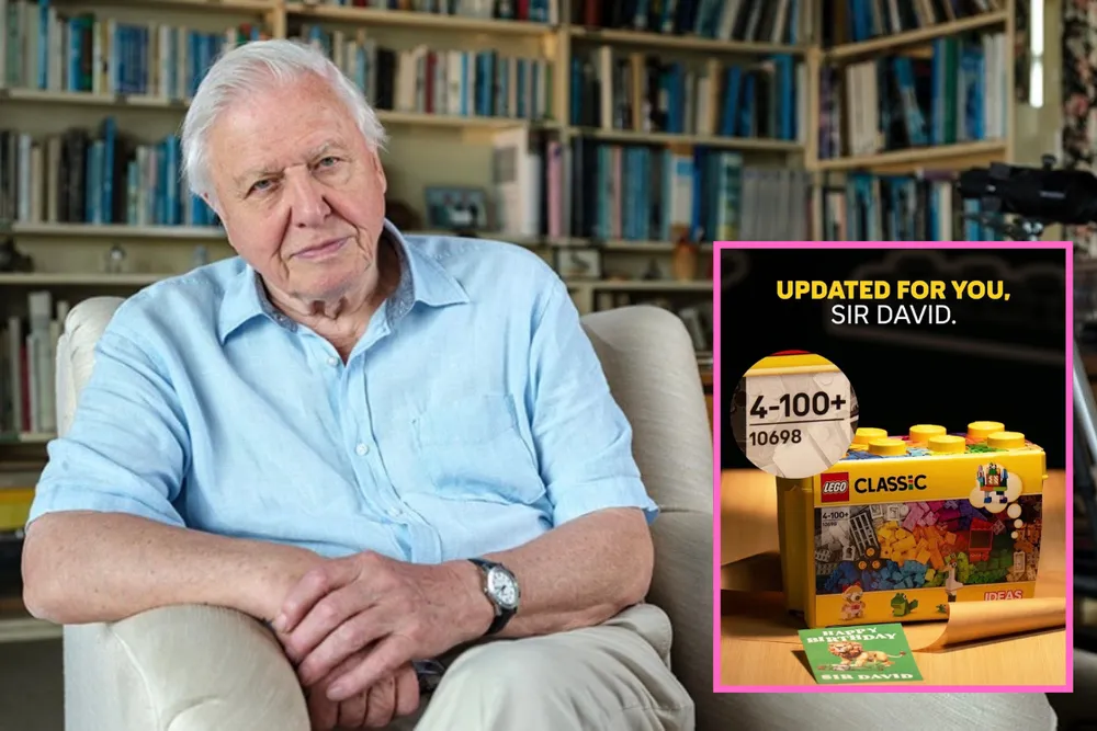 LEGO zrobiło to dla 100‑latka, który zmienił telewizję. Ten gest podbił internet