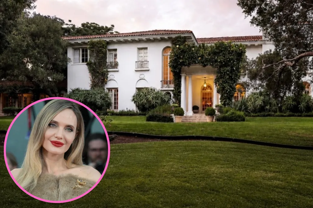Angelina Jolie sprzedaje swoją legendarną posiadłość w Los Angeles. Cena zwala z nóg [ZDJĘCIA]