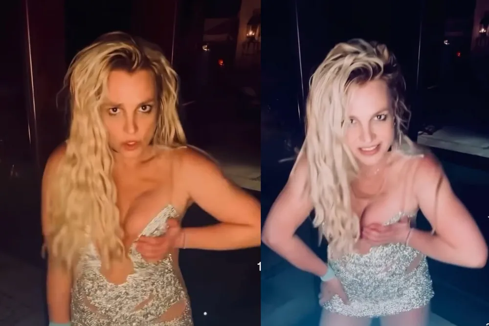 Britney Spears z nożem w restauracji. Szczekała i dziwnie się zachowywała? Jej rzecznik zaprzecza