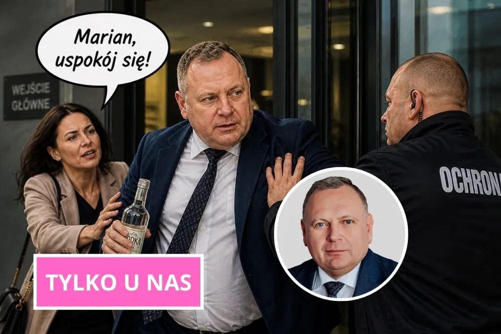 Pijacka awantura w resorcie energii. Napruty wiceminister szarpał się z ochroną
