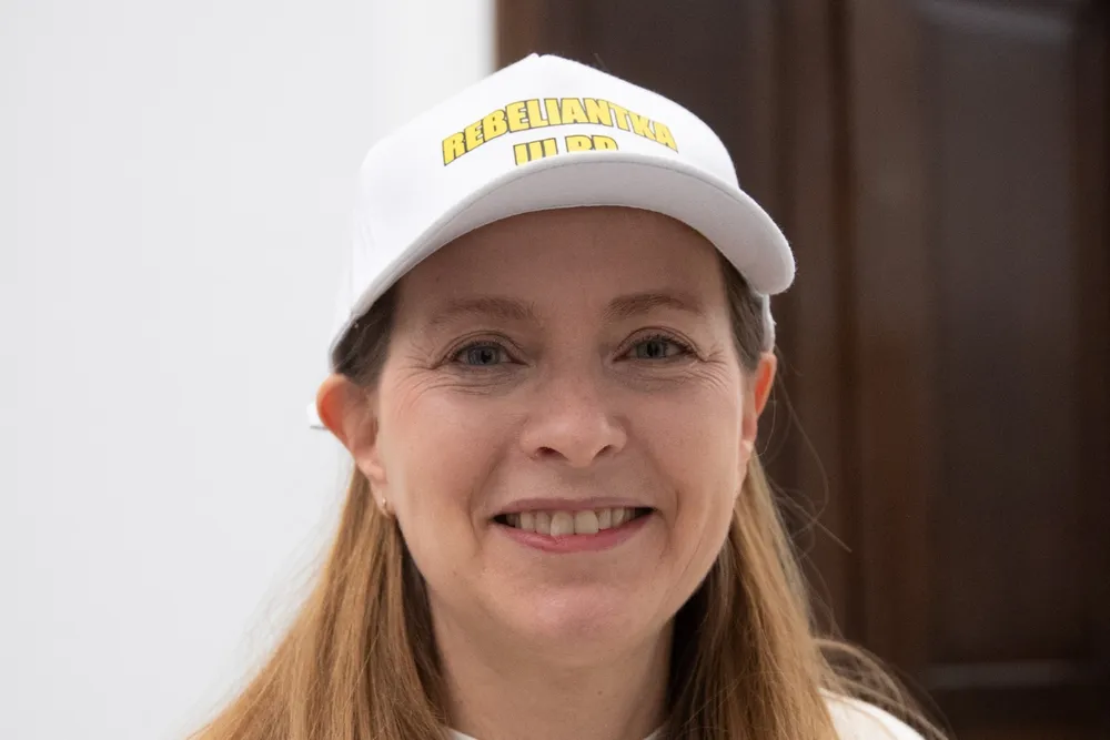Pan Blask naświetla - Pani minister gada do siebie