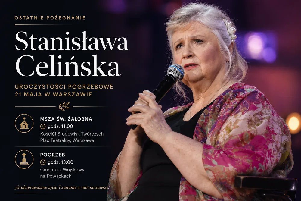 Ostatnie pożegnanie Stanisławy Celińskiej. Rodzina podała datę i miejsce pogrzebu