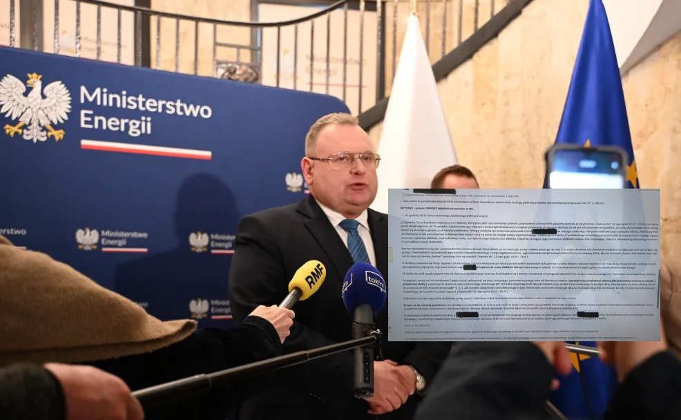 Wiceminister zaprzecza, my publikujemy dokument. Alkohol, awantura i wyzwiska