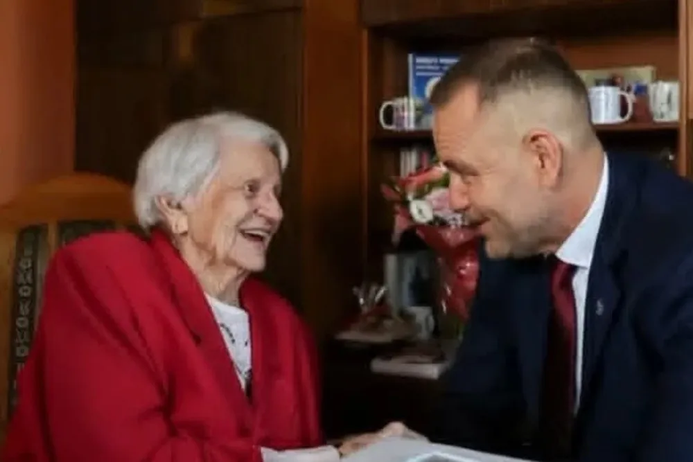 Tego się nie spodziewała. Prezydent spełnił marzenie 100-latki