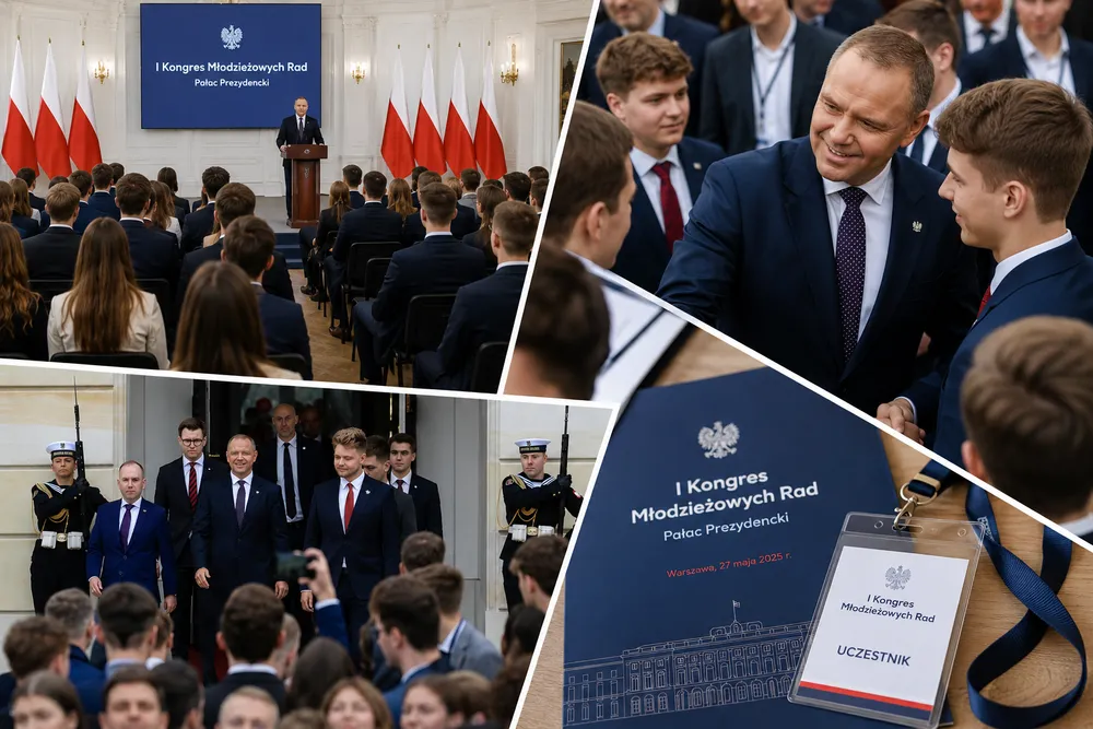 Karol Nawrocki zaprosił młodzież do Pałacu. Było nie tylko o przyszłości Polski [ZDJĘCIA]
