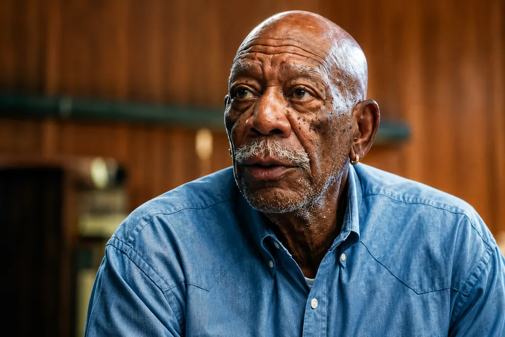 Morgan Freeman zaskoczył fanów. Tym razem nie chodzi o film