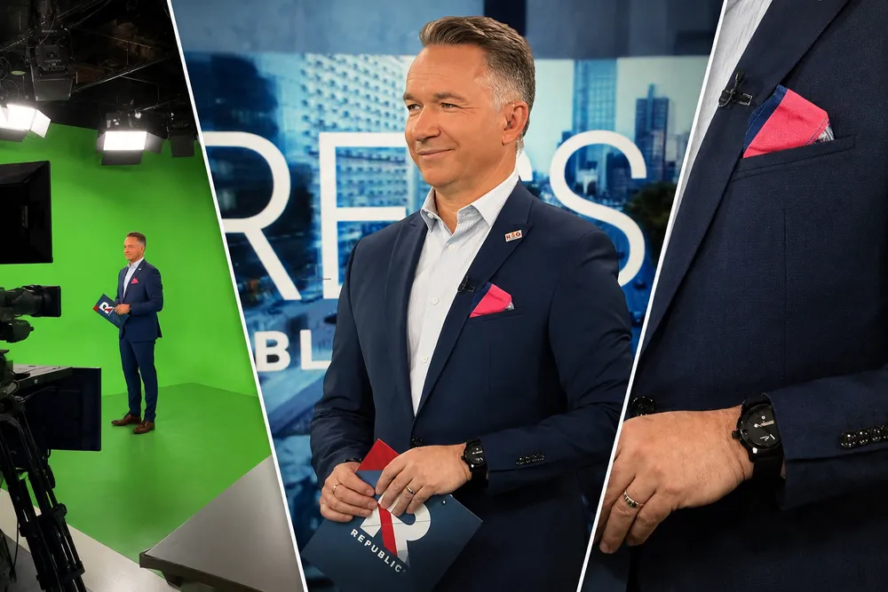 Nie tylko Rachoń i Olechowski. Ten sam zegarek nosi także Rafał Patyra