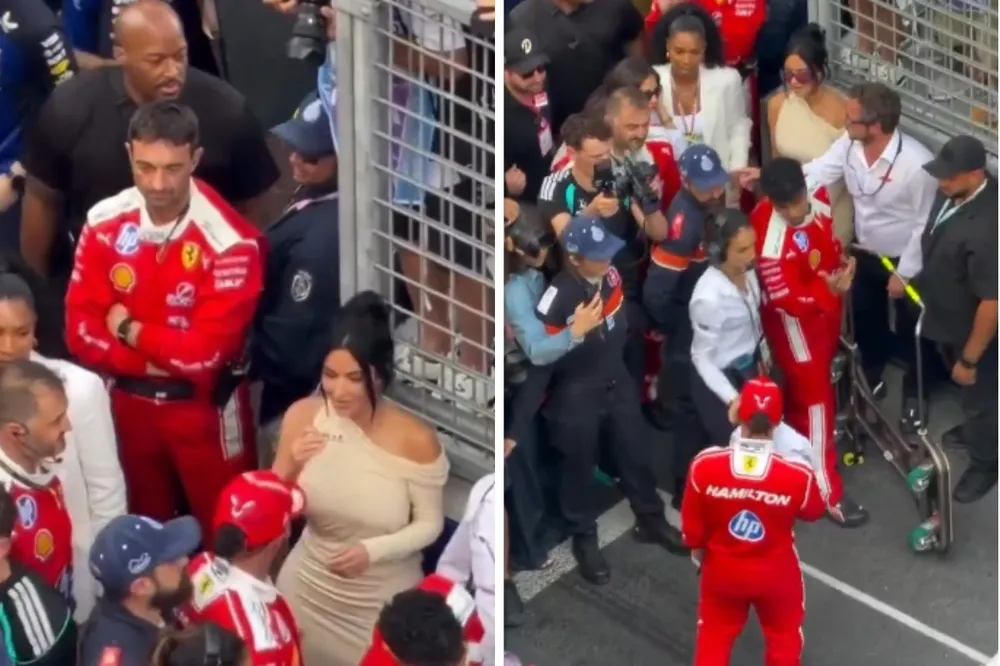 Kim Kardashian w Monako z Lewisem Hamiltonem – viralowe momenty, które obiegły świat F1