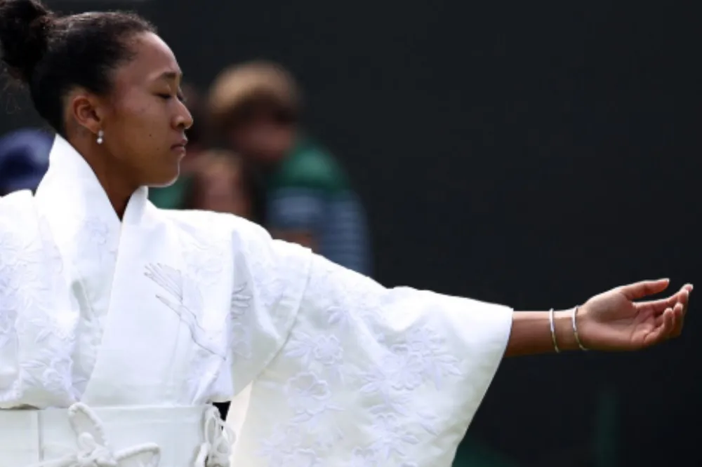 Naomi Osaka zachwyciła jeszcze przed meczem. Wszyscy patrzyli na jej stylizację