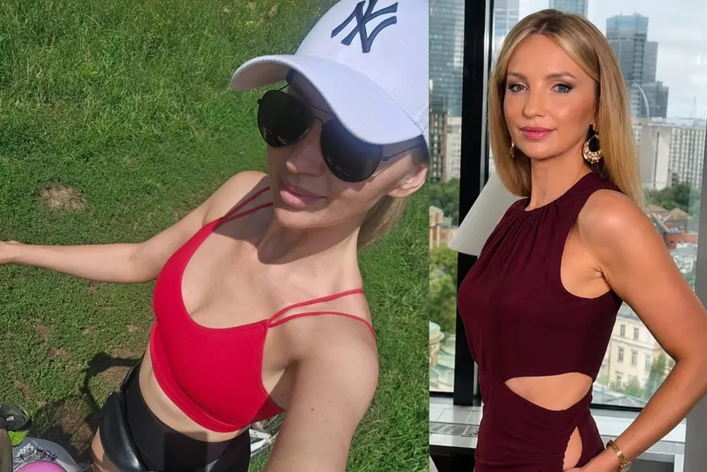 Gwiazda Republiki wskoczyła na rower w kusym topie, który odsłania naprawdę sporo