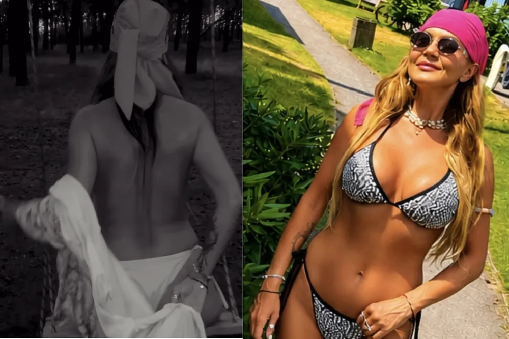 Agnieszka Kotońska coraz odważniejsza. Pozuje bez stanika