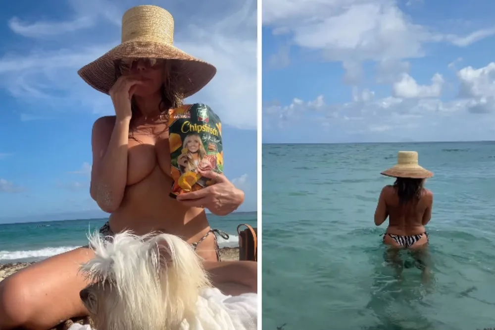 Heidi Klum rozpala Instagram. Modelka publikuje odważne nagrania topless z wakacji