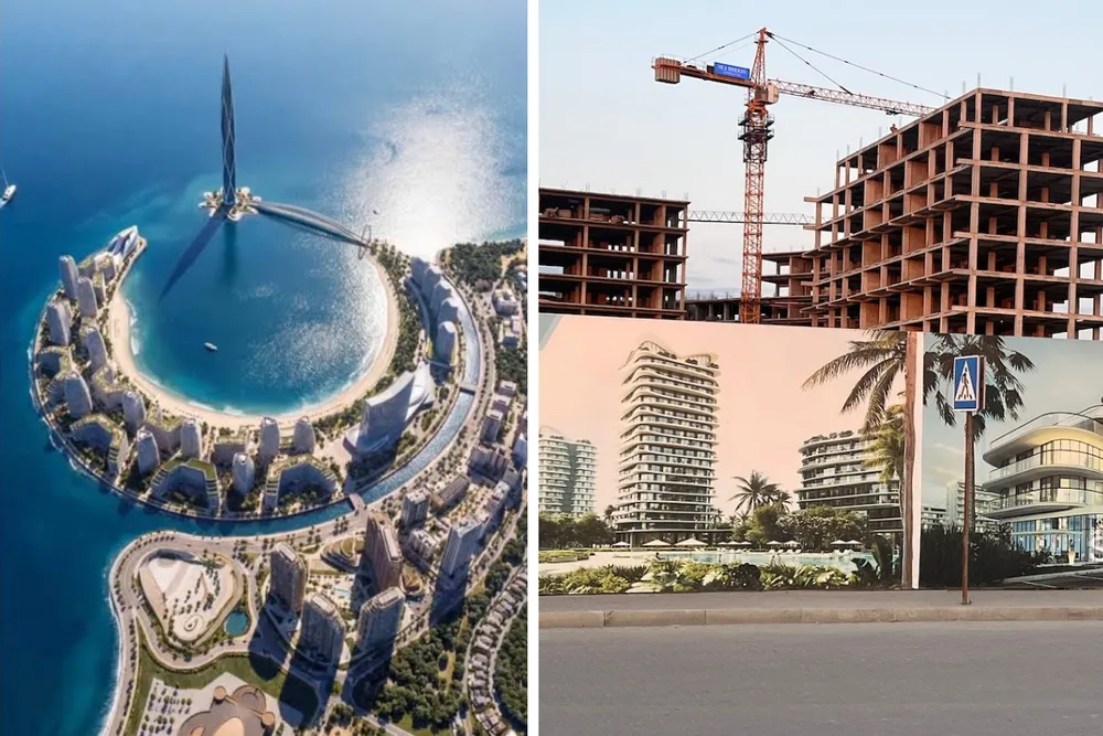 Azerbejdżan buduje konkurencję dla Dubaju. 40 km od Baku wyrasta z ziemi całe miasto