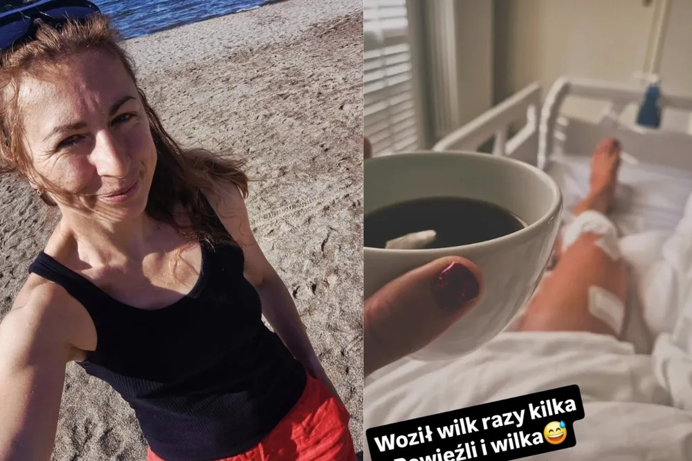 Justyna Kowalczyk-Tekieli wylądowała w szpitalu. Zdjęcie z łóżka mówi samo za siebie: "Powieźli i wilka"